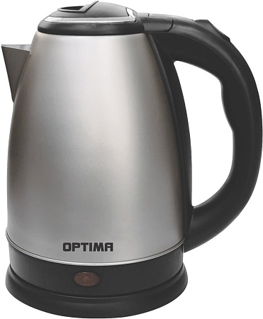 Электрический чайник Optima EK-1808SS (матовая нержавеющая сталь)