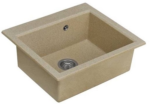 Кухонная мойка Акватон Линеа 58 (песочный)