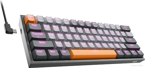 Клавиатура Redragon Fizz Pro (серый/оранжевый/темно-серый)