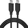 Кабель Genius ACC-C2CC-3A USB Type-C - USB Type-C (1 м, черный)