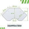 Геймерский стол VMM Game Jetx Mini Light Black SF-1WBK-M