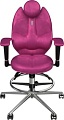Кресло Kulik System Trio (с подставкой для ног, антара, розовый)