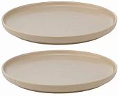 Набор тарелок Tkano Essential TK22-TW-PL0009 (2шт, бежевый)