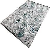 Ковер для жилой комнаты Radjab Carpet Амаль Прямоугольник 0901A 13583 (3x4, Grey/D.Green)