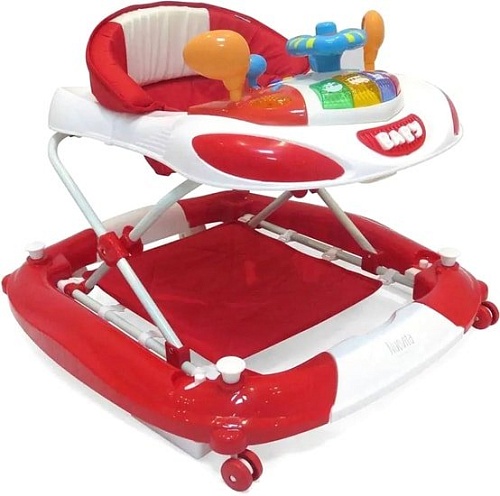 Ходунки Nuovita Carrozza (красный)