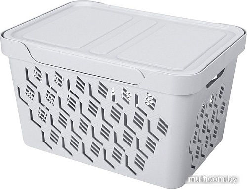 Ящик для хранения Econova Deluxe 18 л 433205930 (светло-серый)