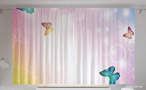 JoyArty Градиентные бабочки p_38460 (145x180)