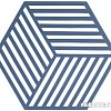 Подставка под горячее Zone Trivet Hexagon 330340 (синий)