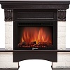 Портал Firelight Forte 25S (камень белый/шпон венге)