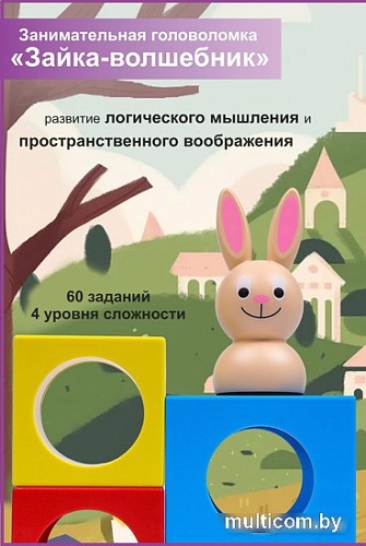 Головоломка Top Goods Зайка-волшебник НН011
