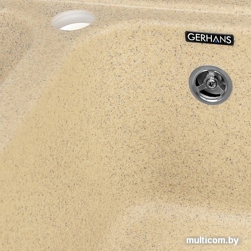 Кухонная мойка Gerhans C02 (песочный)