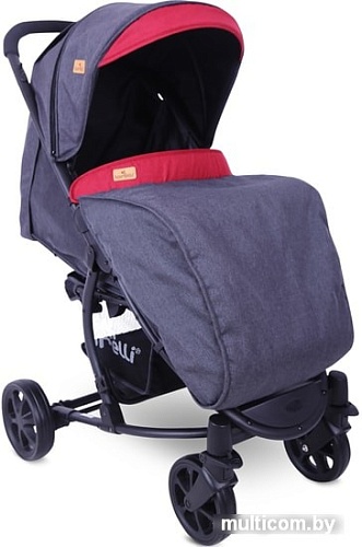 Коляска прогулочная «книга» Lorelli S300 2019 (красный)