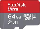 Карта памяти SanDisk Ultra microSDXC SDSQUA4-064G-GN6MN 64GB