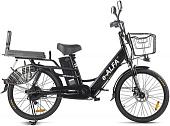 Электровелосипед Eltreco Green City E-Alfa Lux 2021 (черный)
