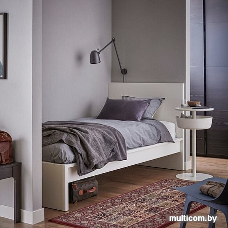 Кровать Ikea Мальм 200x90 (белый, Лонсет) 392.109.93