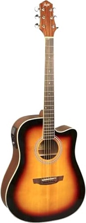 Электроакустическая гитара Flight AD-200 CEQ 3TS