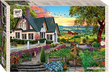 Пазл Step Puzzle Вид с вершины холма 79160