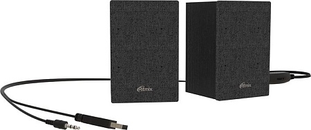 Акустика Ritmix SP-2054w (черный/серый)