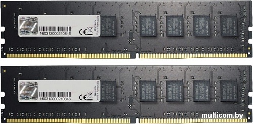 Оперативная память G.Skill Value 2x4GB DDR4 PC4-19200 F4-2400C17D-8GNT