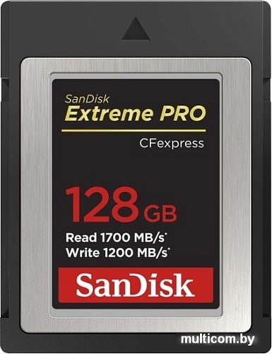 Карта памяти SanDisk Extreme Pro CFexpress Type B SDCFE-128G-GN4NN 128GB
