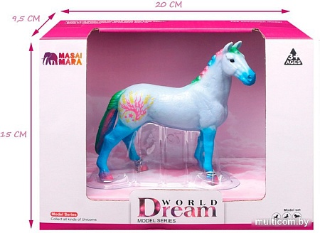 Фигурка Masai Mara Мир фэнтези. Сказочная голубая лошадь MM206-429