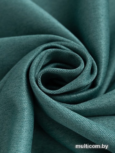 Штора Ника Зварико блэкаут 888250-16 2x2.5 м (зеленый/изумрудный)