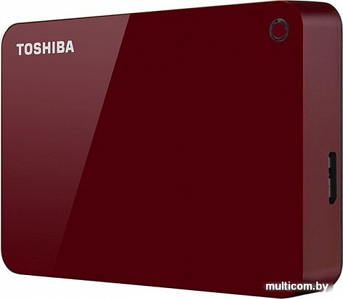 Внешний накопитель Toshiba Canvio Advance HDTC940ER3CA 4TB (красный)