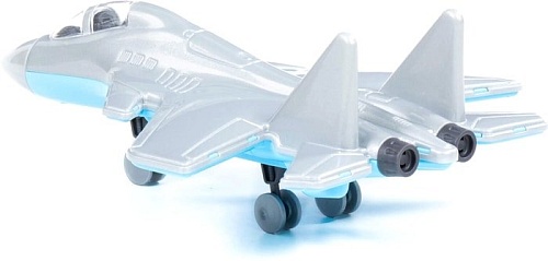 Игрушечный транспорт Полесье Самолет-истребитель Шторм 83371 (серый)
