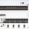 KVM переключатель Aten CS1844-AT-G