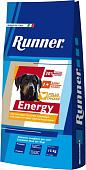 Сухой корм для собак Runner Adult Energy для активных и взрослых собак всех пород 15 кг