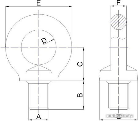 Болт ЕКТ C90036