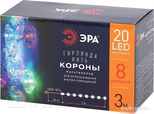 Новогодняя гирлянда ЭРА ENIN-3K Б0041898