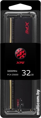 Оперативная память A-Data XPG Hunter 16GB DDR4 PC4-25600 AX4U3200716G16A-SBHT
