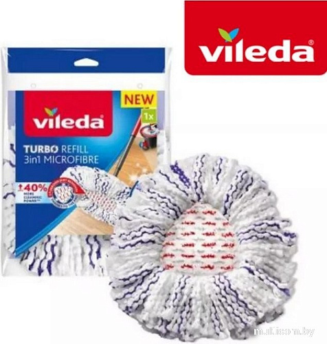 Моп (тряпка) Vileda Turbo 3в1