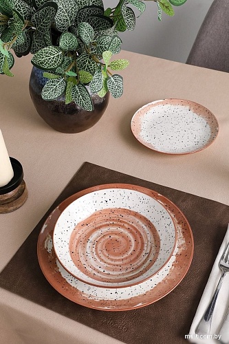 Набор тарелок Tognana Madison Sienna MC07018M209 (18пр)