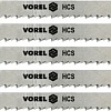Набор пильных полотен Vorel 27813 (5 шт)