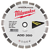Отрезной диск алмазный Milwaukee Speedcross ADD 350 мм 4932478952