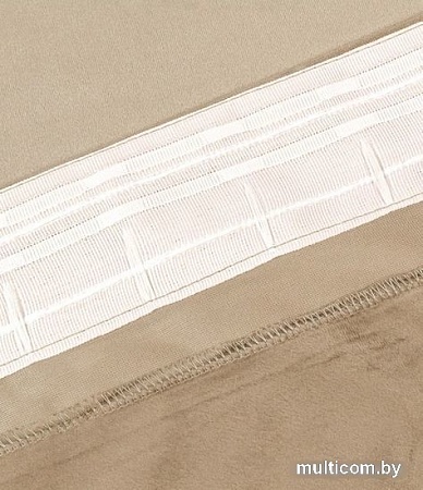 Штора Legrand Велюр 2x2.6 м 58116385 (бежевый)