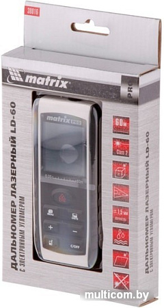 Лазерный дальномер Matrix LD-60 38016