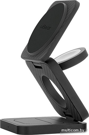 Беспроводное зарядное uBear Balance 3-in-1 Kevlar WL17BL31-AW