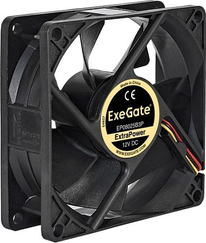 Вентилятор для корпуса ExeGate ExtraPower EP08025B3P EX288925RUS