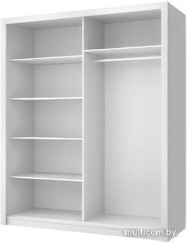 Шкаф распашной Anrex Milan 180 (белый)