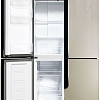 Четырёхдверный холодильник Ginzzu NFK-500 Gold glass