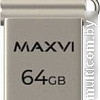 USB Flash Maxvi MM 64GB (серебристый)