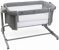 Приставная детская кроватка Chicco Next2Me Magic Evo (dark grey)