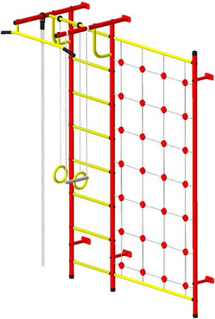 Детский спортивный комплекс Пионер С3С (красный/желтый)
