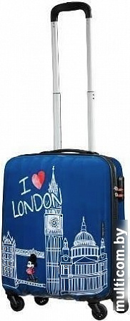 Чемодан-спиннер American Tourister Disney Legends Take Me Away Mickey London 55 см