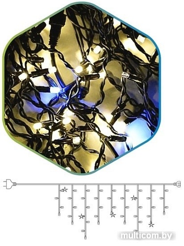 Гирлянда ETP 100L-3M (белый теплый)