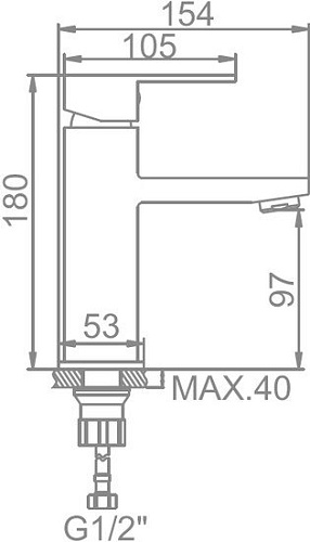 Смеситель Ledeme H716 L71016