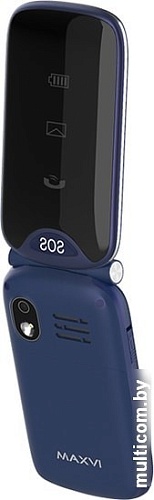 Мобильный телефон Maxvi E6 (синий)